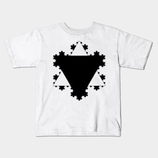 Koch Curve XI Kids T-Shirt